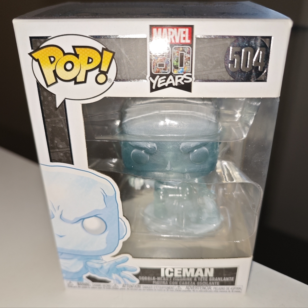 Funko Pop! Marvel 80 Years Iceman #504 Bobble-head